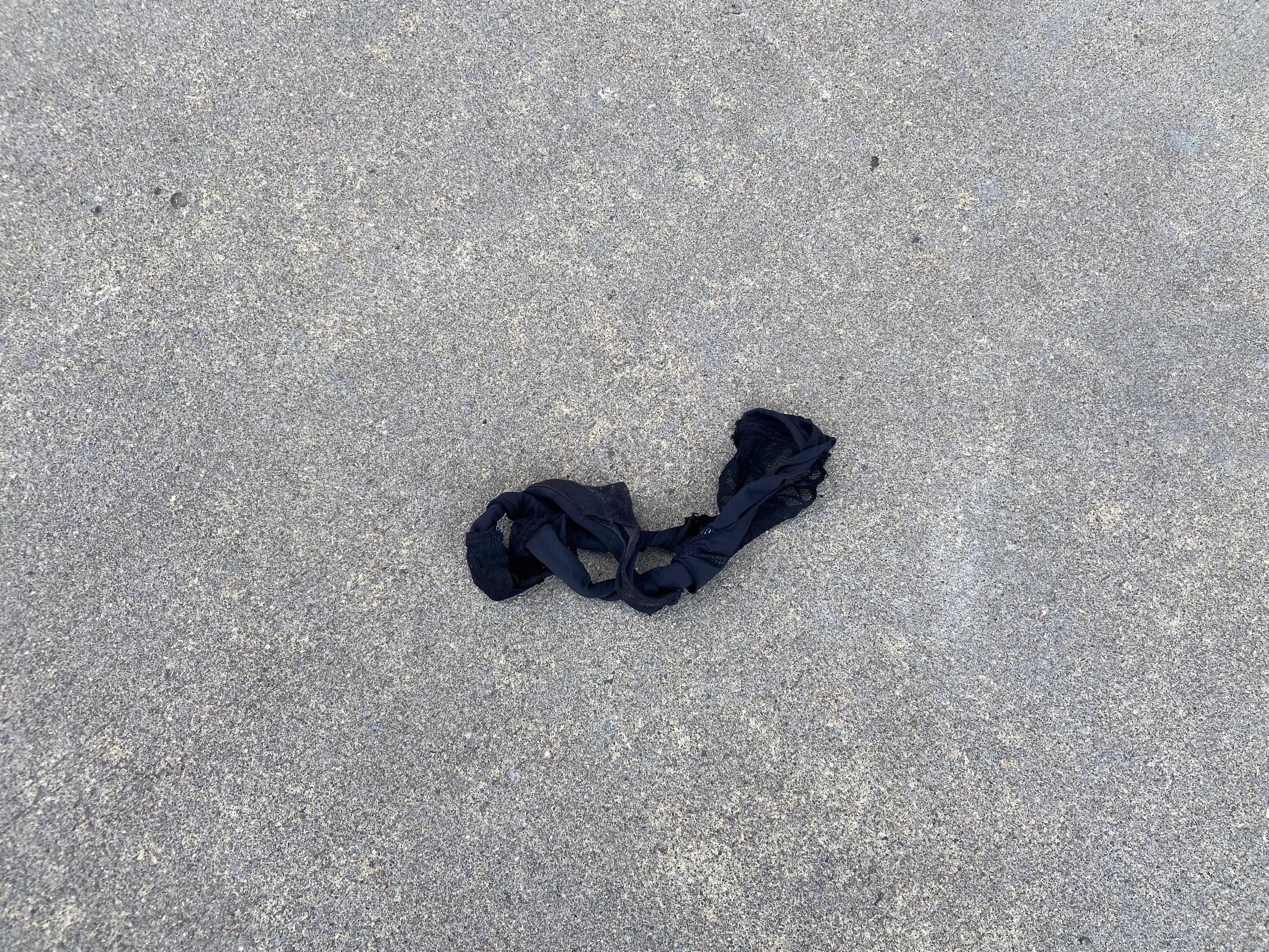 Photograph for "Crumpled Panties in the Street"